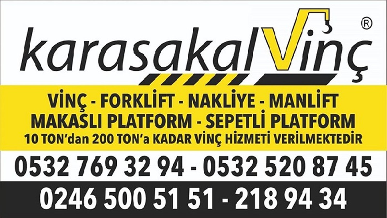 ISPARTA KARASAKAL VİNÇ