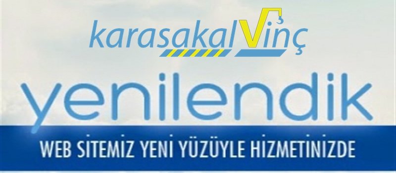 YENİLENEN WEB SİTEMİZ İLE HİZMETİNİZDEYİZ!